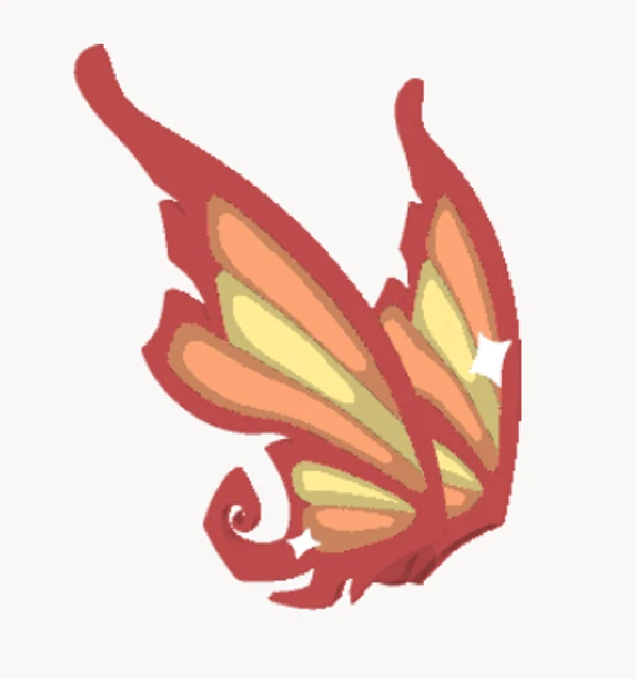 Animal Jam Classic Monarch Butterfly Wings Bundle | 5-Item AJC Digital Bundle