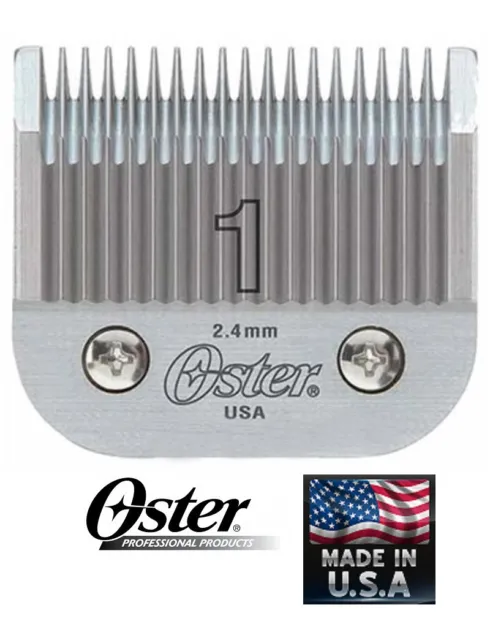OSTER CryogenX CLASSIC 76 PRO # 1 CLIPPER BLADE A5 AG BG *HAIR STYLIST BARBER