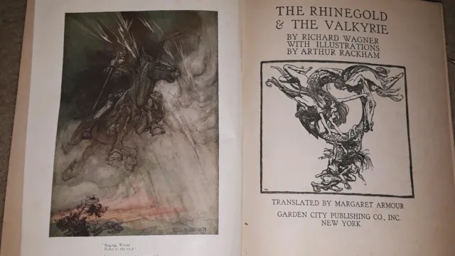 The Ring of the Nibelung by Richard Wagner with illustrations by Arthur Rackham