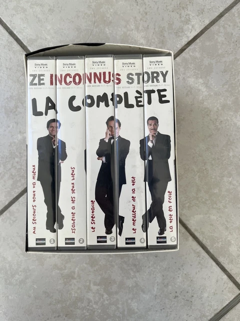 Lot de 5 cassettes VHS ZE Inconnus Story