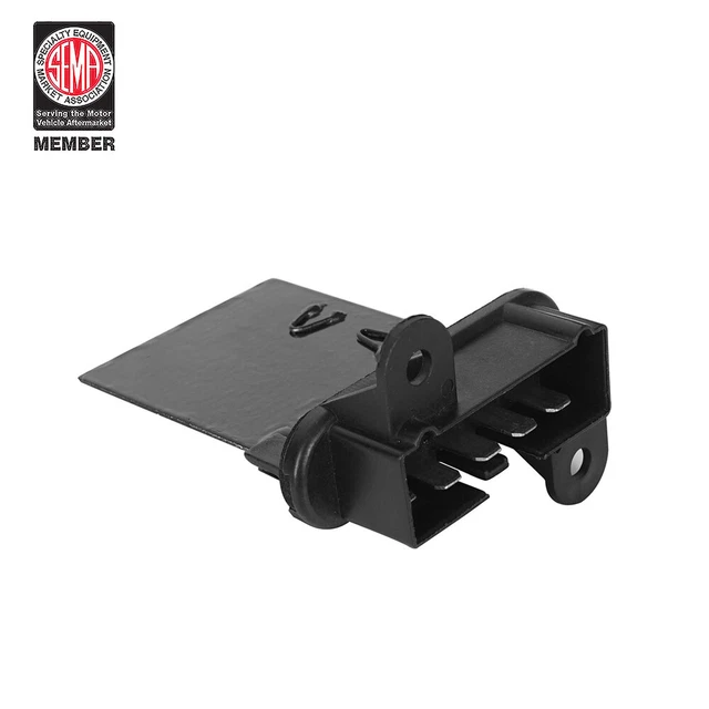 1PC Black ABS Heater Blower Motor Resistor Module For 2002-2006 Jeep Wrangler TJ