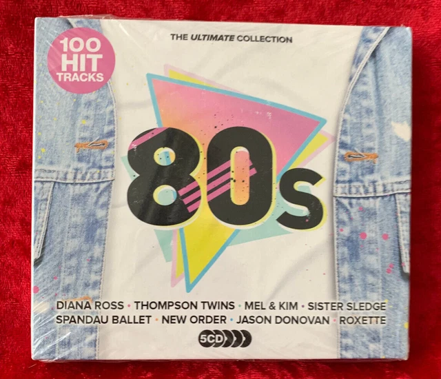 ULTIMATE COLLECTION 100 track 1980s hits 5 disc set - NEW & SEALED CD £