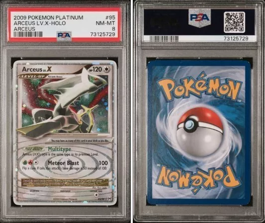 2009 Pokemon Platinum Arceus Arceus Lv. X Holo 96/99 PSA 7 NM