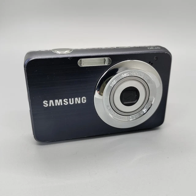 Samsung ST30 10.1MP Compact Digital Camera Black Tested