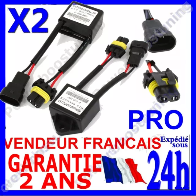 2 Modules Anti Erreur Pour Kit De Conversion Xenon Hid Canbus Obd Auto Moto 12V