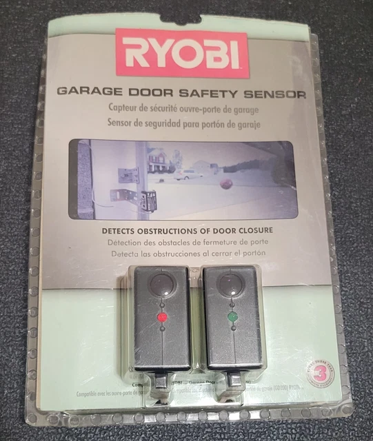 RYOBI GARAGE DOOR Opener Safety Sensors Brackets Hardware GDA200 63.00