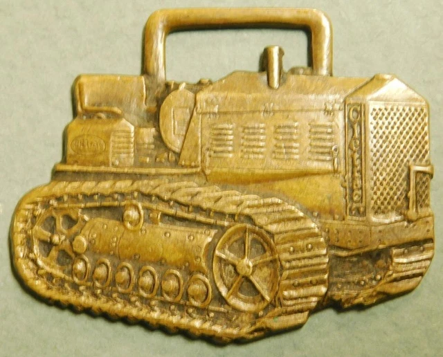 Cletrac Oliver Hand Crank Tractor Watch Fob S1A3-18#197