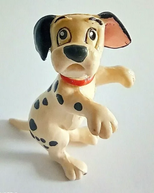 Figurine DISNEY vintage Bullyland les 101 dalmatiens petit chien 6cm