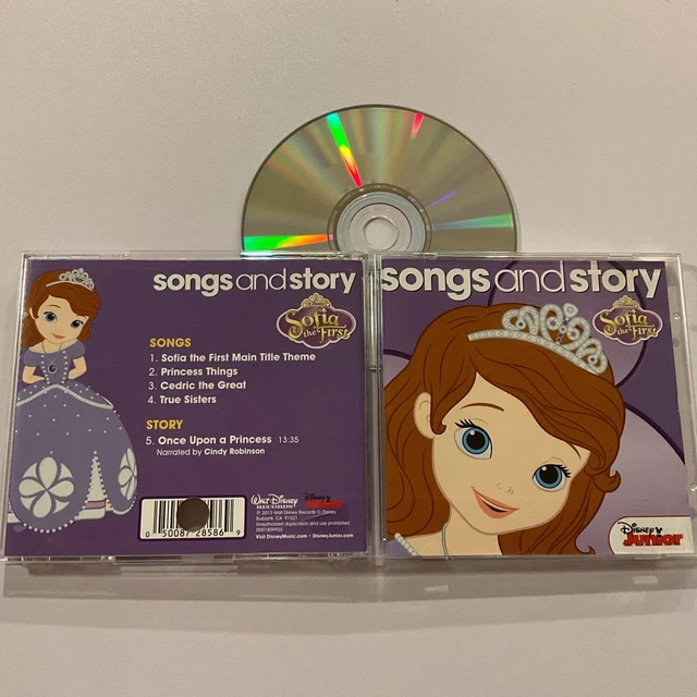 sofia-the-first-songs-and-story-2013-disney-junior-kids-music-cd-mint