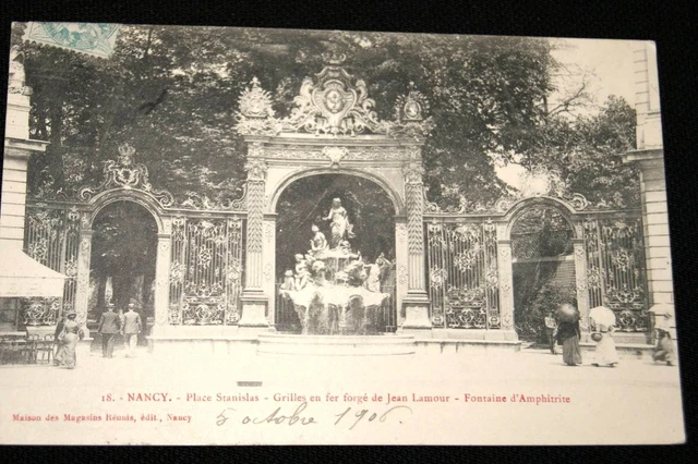Nancy Place Stanislas Fontaine Amphitrite Jean Lamour