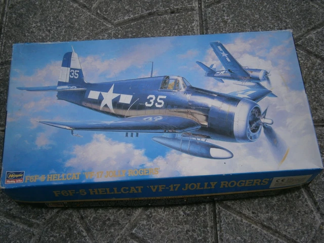 Maquette Avion Hasegawa 1/32 – Grumman F6F-3/5 Hellcat (S015:2300)