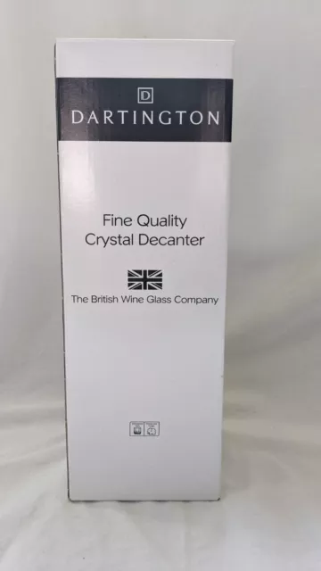 Dartington Glass Crystal Decanter - New with box 3