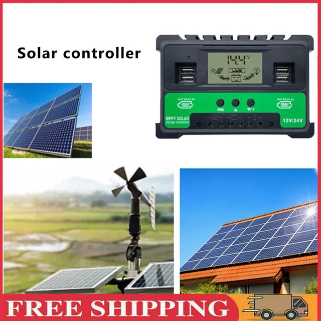 12V24V SOLAR CONTROLLER Photovoltaic Power Generation Controller ...