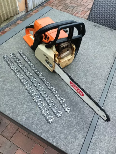stihl 025 motorsäge Defect.
