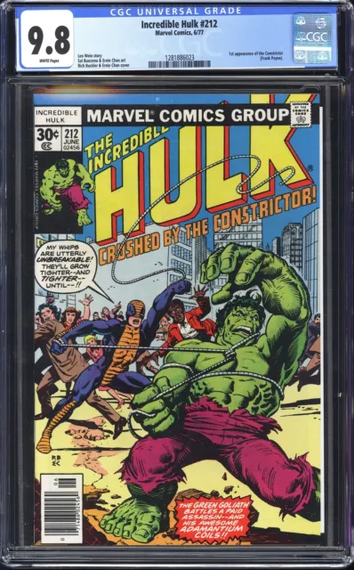 Incredible Hulk 212 CGC 9.8