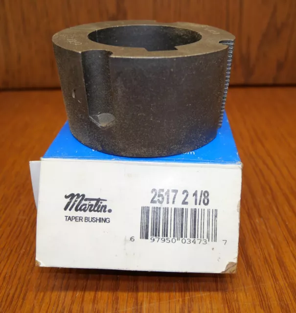 Martin 2517 2-1/8 Taper Bushing New 2517 - 2 1/8" taper bushing Martin brand