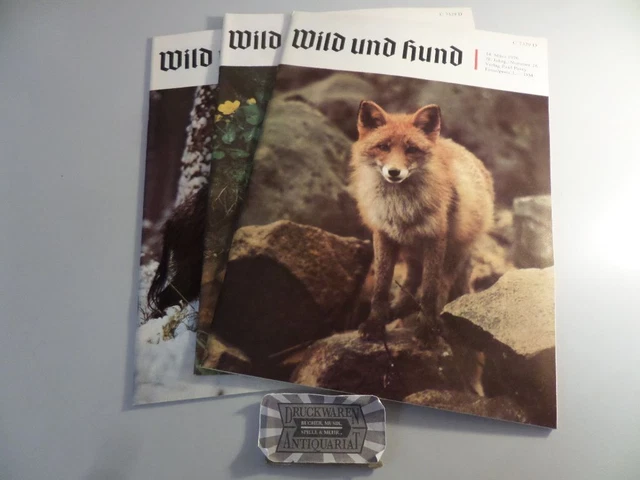 Wild und Hund - 78. Jahrgang 1976 Nr. 21, 25, 26 [3 Hefte].