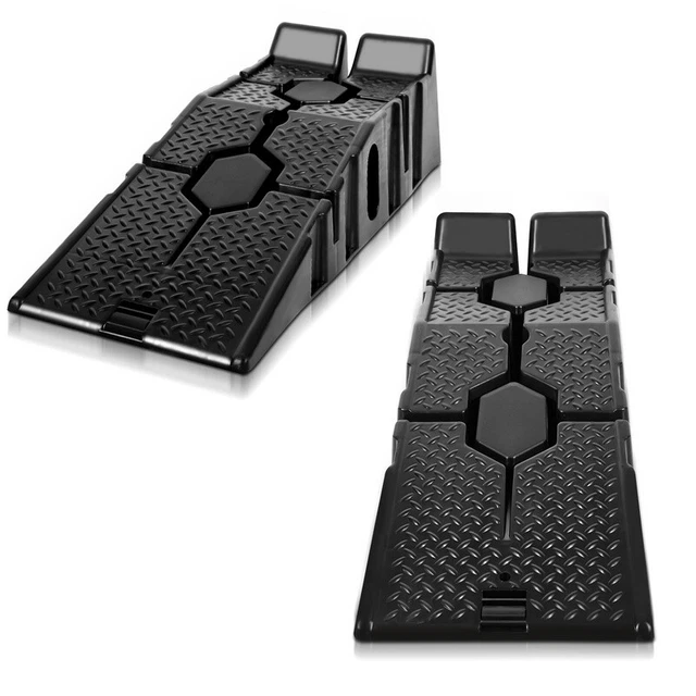 2 pezzi rampa di accesso auto rampa di carico ATV rampa di carico rampa di traino rampa quad