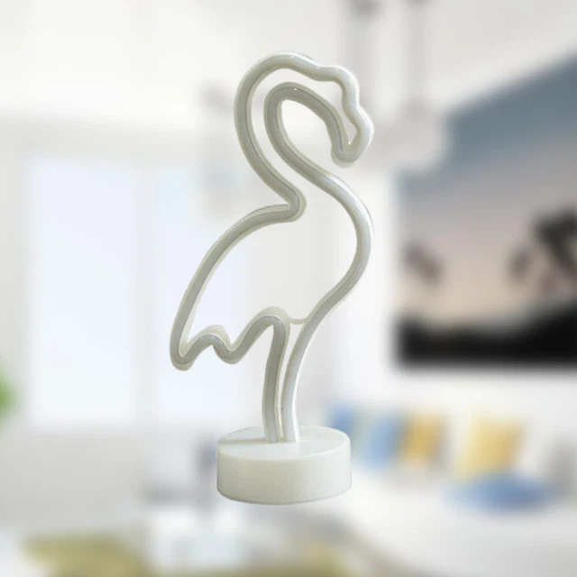 CHRISTMAS DECORATIVE LANTERN Flamingo with Base LED Light Wall