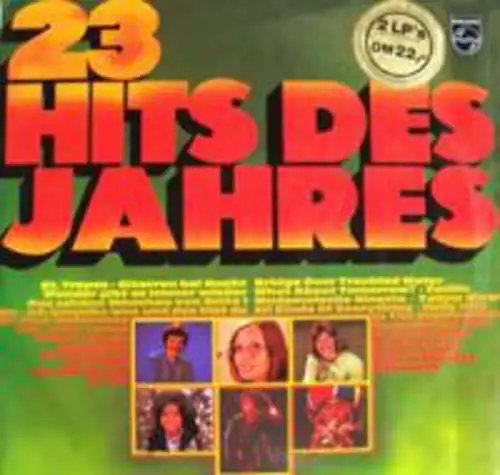 Various - 23 Hits Des Jahres 2xLP Comp Gat Vinyl Schallplatte 139387