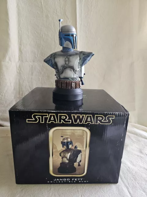 Star Wars Jango Fett Collectible Bust by Gentle Giant