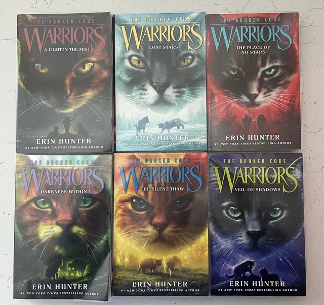 WARRIOR CATS THE Broken Code By Erin Hunter 6 Book Bundle Paperback EUR ...