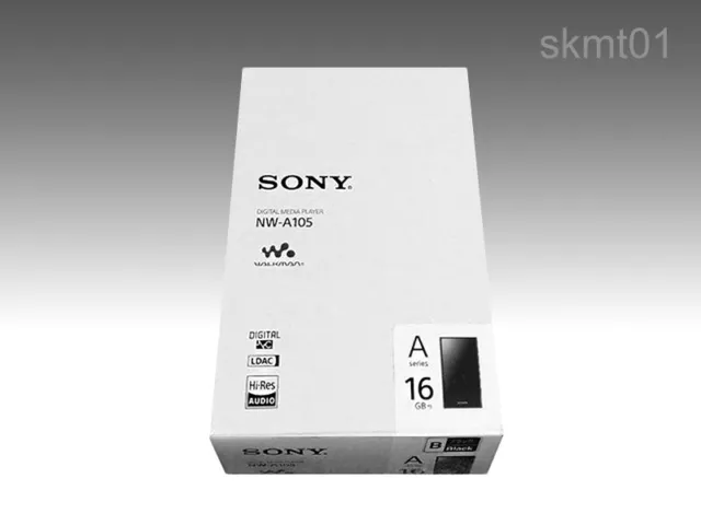 Sony Walkman NW-A105 16GB Haut.-resist. Un Séries Lecteur Audio Noir DHL Rapide