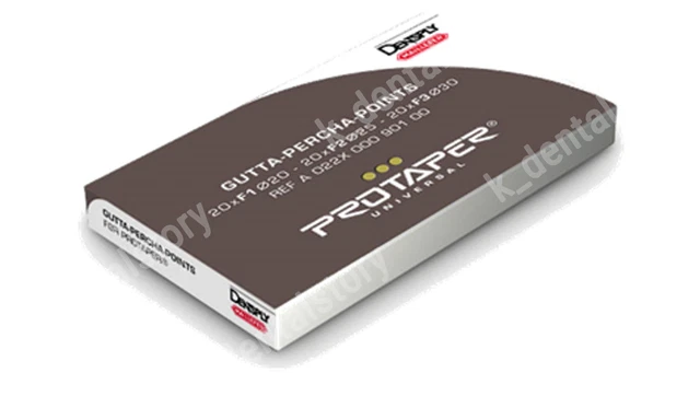 Protaper Universal F1 et F2 Gutta Percha Pointes Dentsply Boîte de 60...