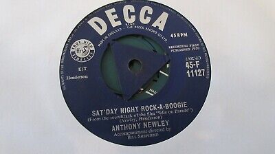 Anthony Newley Sat'day Night Rock-A-Boogie 7" 1959 **VG+**