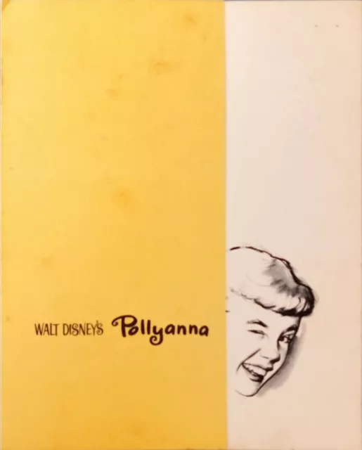 Walt Disney's Pollyanna 1960 Promotional Advertising Brochure Hayley Mills