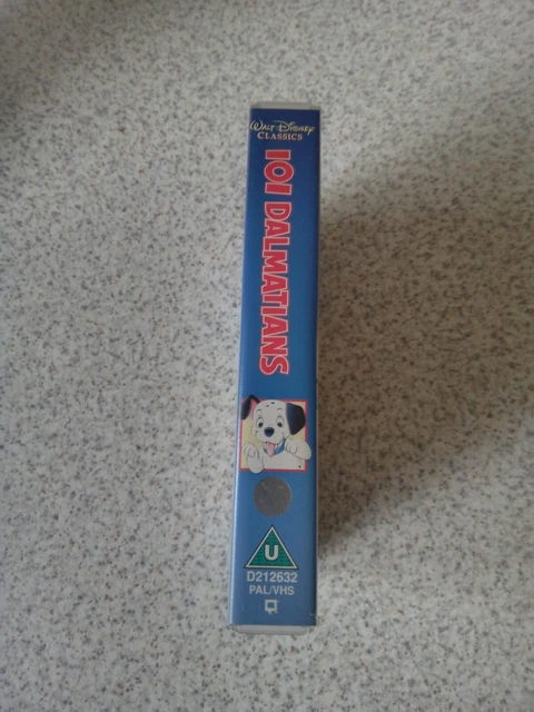 101 DALMATIANS VHS PAL UK Video DISNEY CLASSIC HOLOGRAM 1997 £1.99 ...