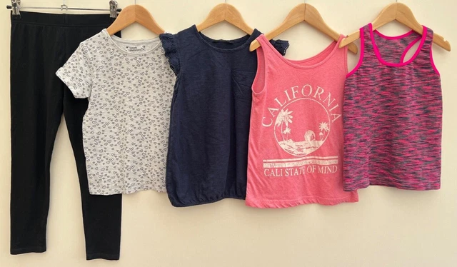Girls Bundle Of Clothes Age 7-8 George Young Dimension Primark