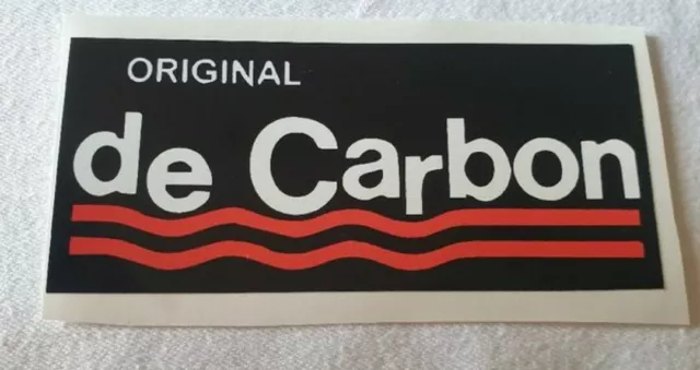 Sticker autocollant De Carbon amortisseur