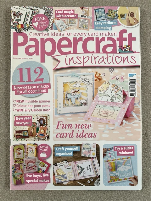 IMMEDIATE MEDIA CO-PAPERCRAFT Inspirations- Issue 199-January 2020 ...