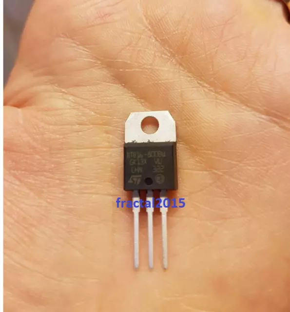 1x BTB16-800BW Triac Thyristor 16A 800V TO220 STMicroelectronics