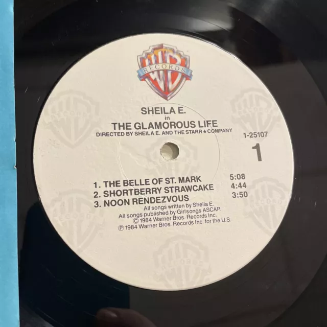Sheila E In The Glamorous Life LP Warner Bros. 1984 1st USA Press Inner EX!!!! 3