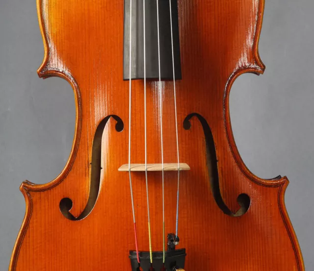 16" Professional handmade Viola deep tone europeanwood antique finish instrument 3