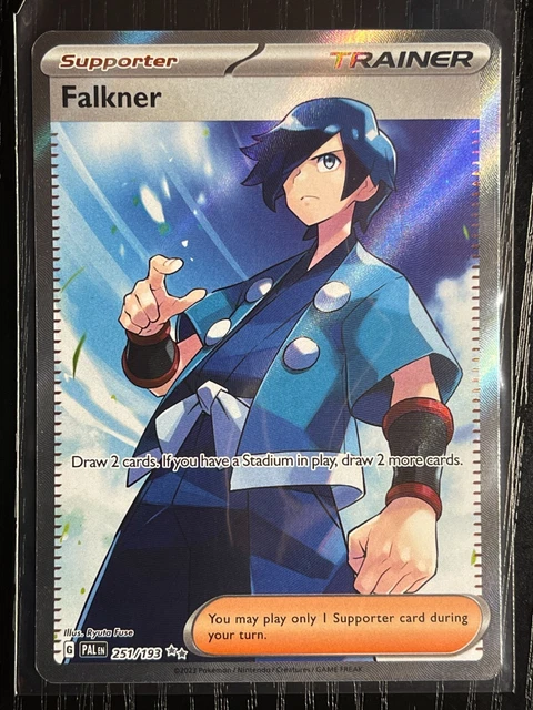 Falkner 251/193 (Full Art Tainer) Paldea Evolved Near Mint Pokemon TCG