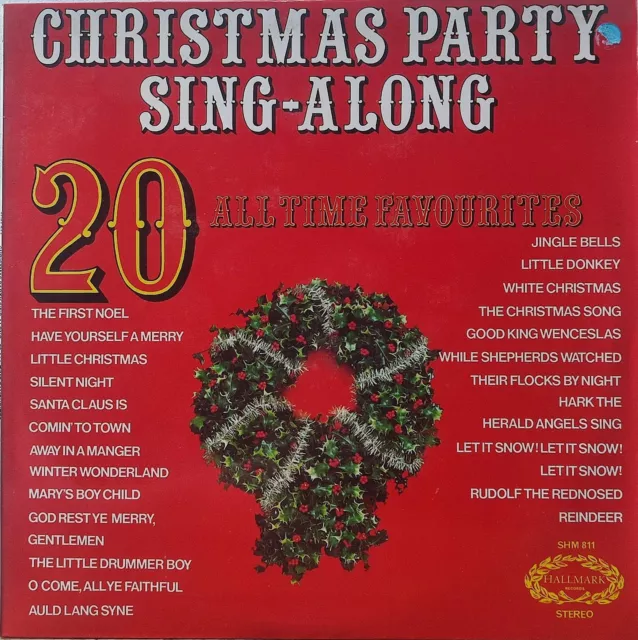 Christmas Party Sing-Along, 20 All Time Favourites 12” Vinyl LP Record