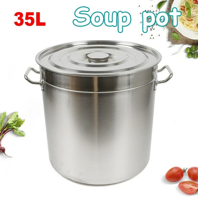 Suppen Topf Suppenwärmer ca. 35L z.B. für Buffet aus Edelstahl für Restaurant