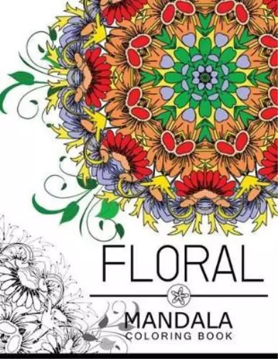 Floral Art Publishing Floral Mandala Coloring Book (Paperback)