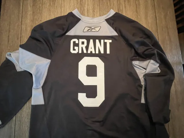 Pittsburgh penguins game worn Practice jersey Alex Grant #9-size 56 COA.