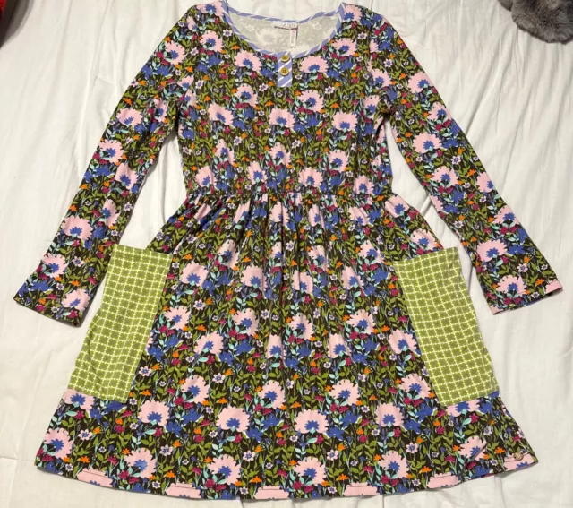 Matilda Jane Grow Together Dress The Adventure Begins EUC Girls Size 16