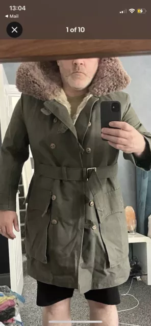 BANE COAT GENUINE MATS Larsson Swedish Army Fieldcoat M1909 Size 2 WWII 195.00 PicClick UK