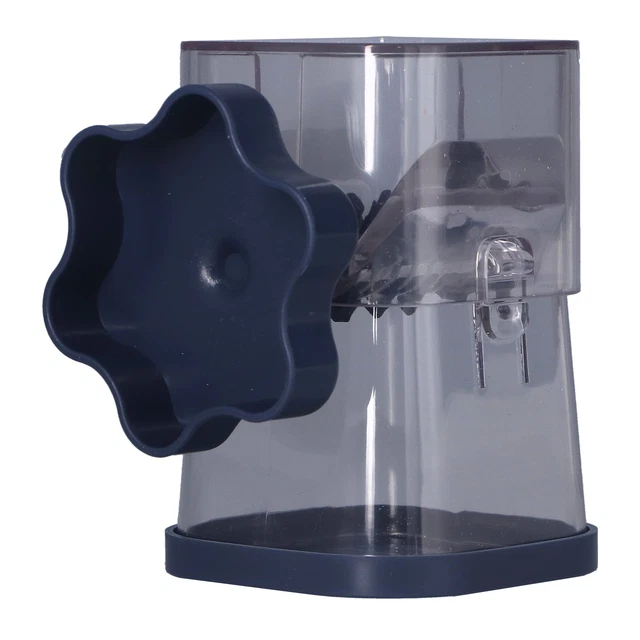 (Navy Blue)Manual Nut Chopper Effortless Easy To Clean Hand Crank Nut HOT UP