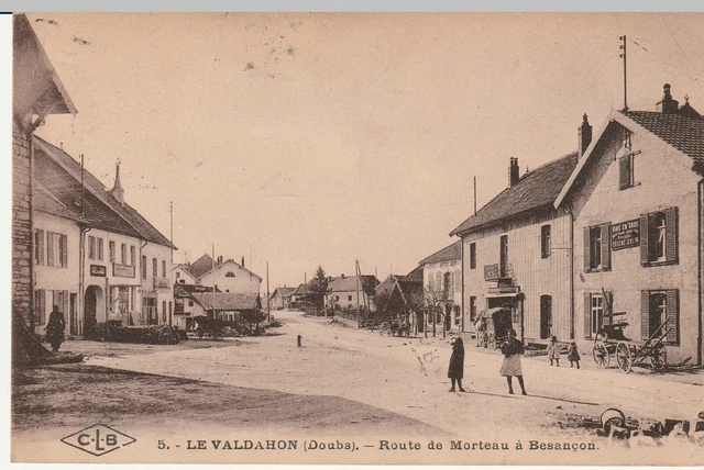 CP  le valdahon (doubs) route de morteau a besançon