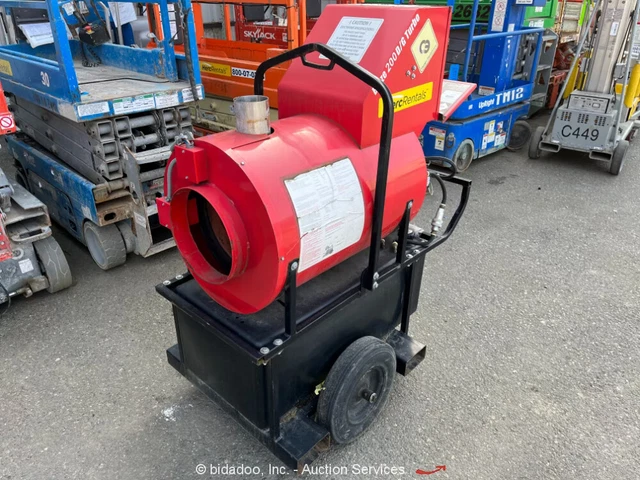 Campo Blaze 200 D/G Portable Jobsite Indirect Forced Air Heater -Parts/Repair