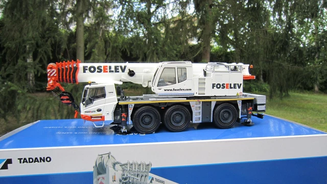 WSI für TADANO FAUN ATF 400 Kran für Treffler 1/50 Druckguss-Modell-LKW