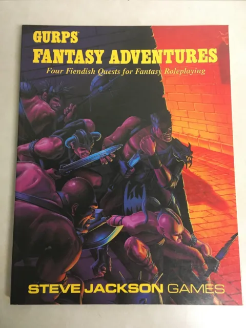 GURPS Fantasy Adventures - Steve Jackson Games 6114