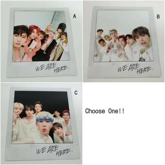 MONSTA X 2nd Take.2 We Are Here selected Pre-order benefit Polaroid Card 1p KPOP